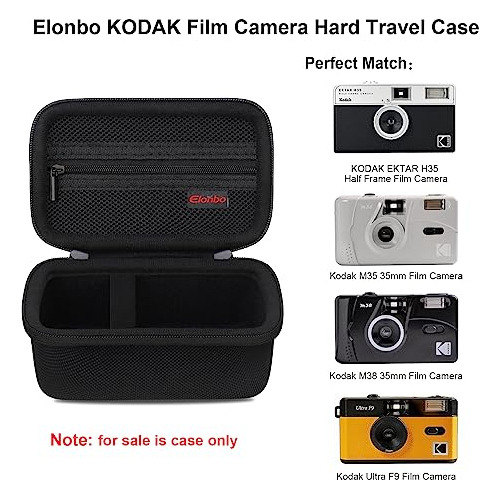 Elonbo Funda Rígida De Viaje Para Cámara Kodak Ektar H35 De