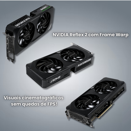Placa De Vídeo Nv Geforce Rtx5060 8gb Gddr7 Gainward Ghost