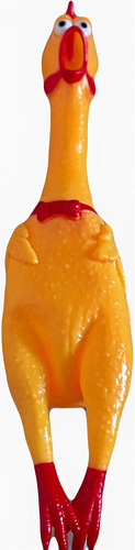 Divertido Juguete De Broma Figura De Pollo Chillon 37 Cm 