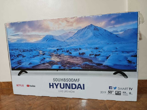 Imagen 1 de 4 de Televisor Hyundai De 50 Smart Tv
