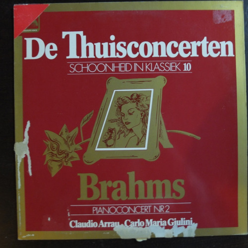  Vinilo Claudio Arrau Brahms Pianoconcert Nr2 