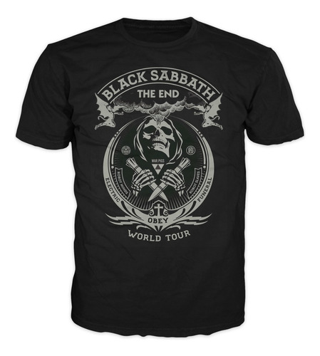 Camisetas Rock Black Sabbath Heavy Metal Adultos Y Niños 