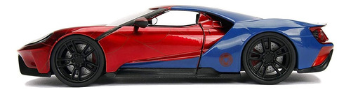 Jada Toys Marvel 1:24 2017 Ford Gt - Auto Fundido A Presión