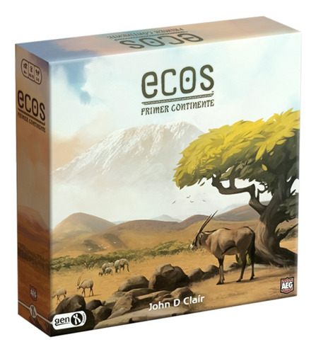 Ecos: Primer Continente - Juego De Mesa - Gen X