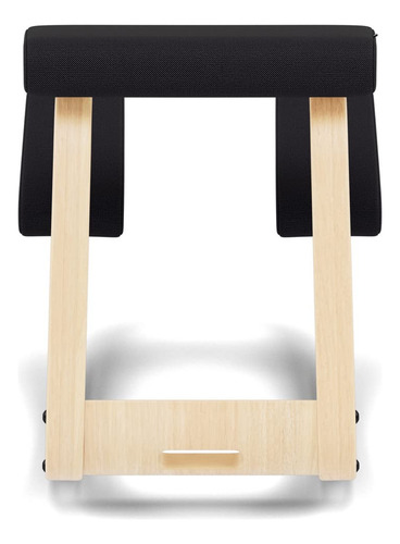 Silla De Escritorio Varier Variable-1000rev194nat Ergonómica Negra Y Natural