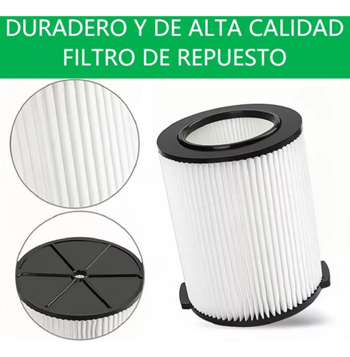 Filtro Para Aspiradora Ridgid Vf4000 Repuesto Accesorios