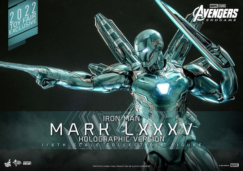 Iron Man Mark Lxxxv (holographic Version) Sixth Scale Figure