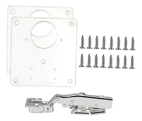 Kit De Soportes De Reparación De Bisagra De Placa De
