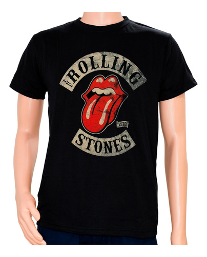 Remera Camiseta Algodon Rolling Stones Musica Rock 3 Diseños