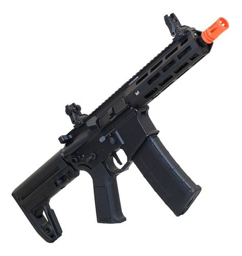 Imagem 6 de 8 de Rifle Airsoft Maddox De Armory 7 Pol. M906e Full Metal + Nf