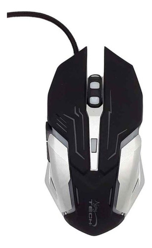 Mouse Gamer 6 Botones 2400dpi Led Black Inferno Njoytech