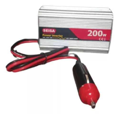 Inversor Conversor De Tension 12v A 220v 500w - Inversor De Coche + USB  Seisa