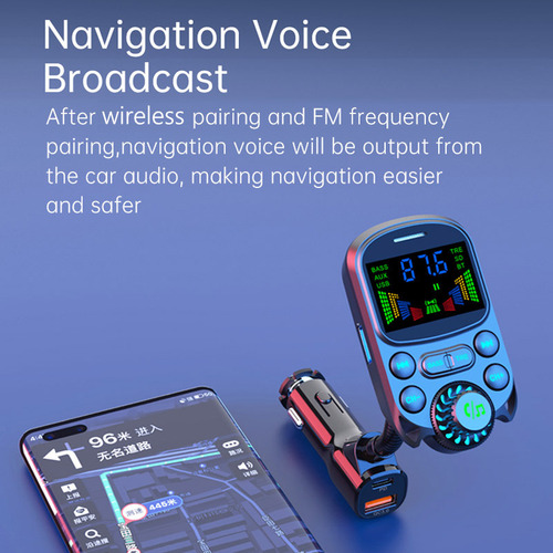 Kit Manos Libres Bluetooth, Receptor De Audio Auxiliar, Carg