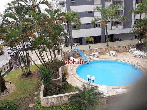 Imagem 1 de 30 de Apartamento Com 3 Dormitórios, 264 M², Frente Para O Mar, À Venda Por R$ 1.600.000 - Aparecida - Santos/sp - Ap0188