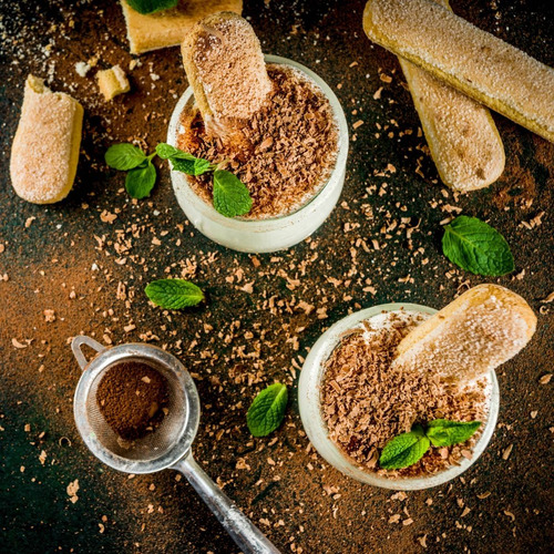 Imagen 3 de 5 de 2 Pack X 400g! Savoiardi Dileo Galletas Tiramisu Biscotti