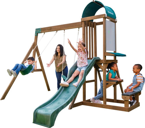 Juego Exterior Tobogan Resbaladilla Niños Jardin 