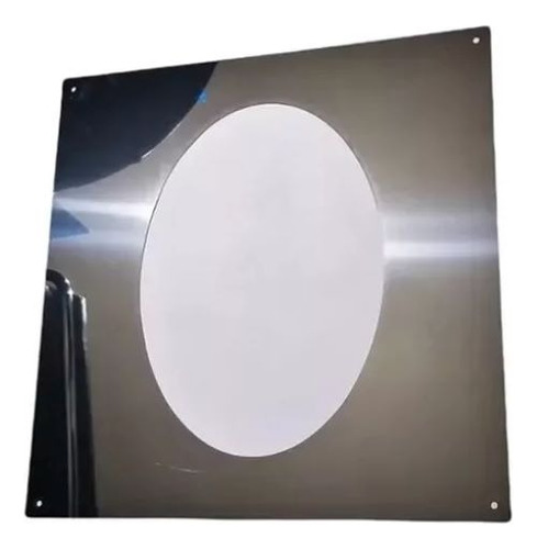 Platina Tapa Cielo De Pared Inox 110 Mm Vientosur