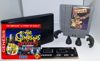 Streets Of Rage Simpson Edition Sega Genesis ( Repro & Hack)