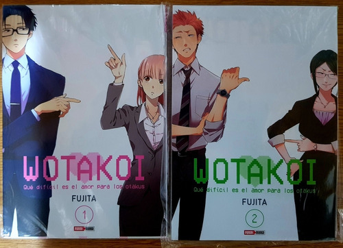 Wotakoi - Tomo 1 Y 2 - Panini Manga - Fujita