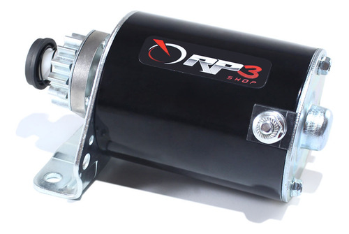 Motor Partida Compatível Trator Cortar Grama Briggs 14 Dent.