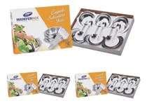 Comprar Kit 3 Conjunto Sobremesa Aço Inox Tigela E Colheres