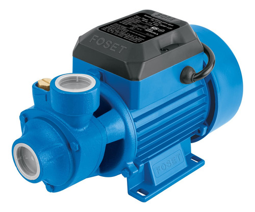 Bomba Periférica 1/2hp Altura Máxima 30m Foset 46237 Color Azul Acero Fase Eléctrica Monofásica Frecuencia 60 Hz