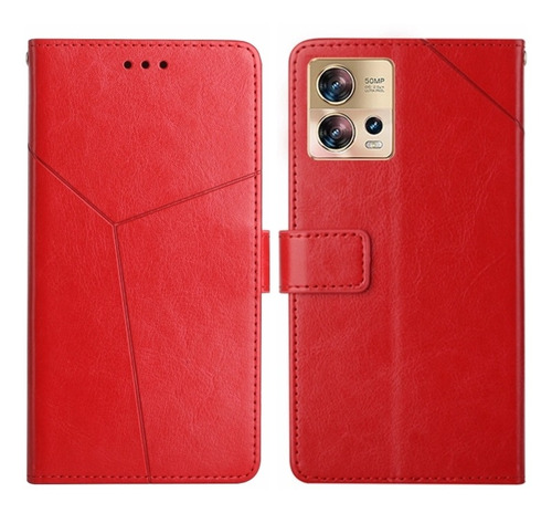 Funda De Piel Ht01 Para Motorola Edge 30 Fusion/moto S30 Pro