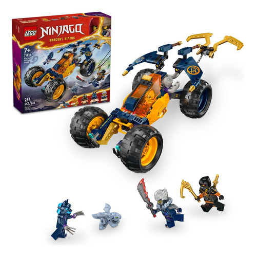 Lego Ninjago Coche Buggy Todoterreno Ninja De Arin Con 4 Set