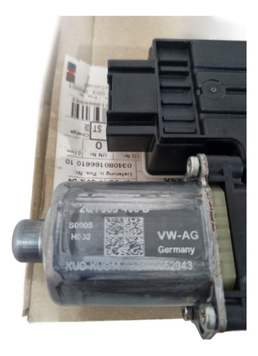 Motor Vidro Elétrico Diant Direito Polo T-cross Original Vw