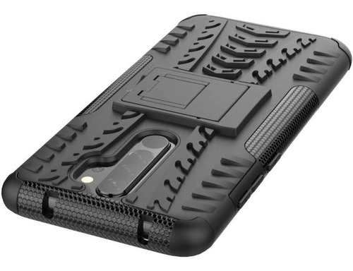 Estuche Protector Jkase Xiaomi Redmi Note 8 Pro - Negro