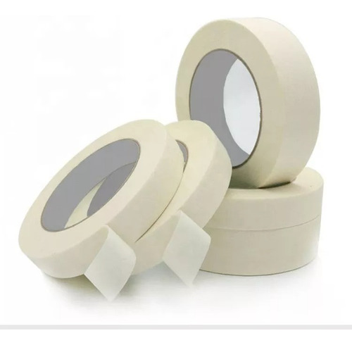 Cinta Masking Tape 24mm X 50mts, Pack 72 Piezas