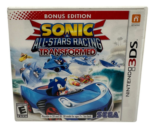 Sonic All Stars Racing Transformed - 3ds (Reacondicionado)