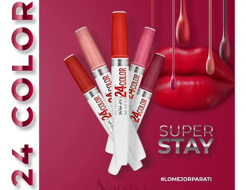 Labial Liquido Maybelline Super Stay 24h