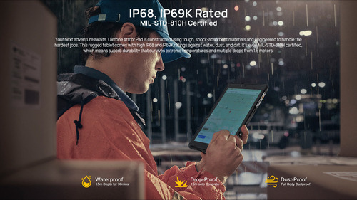 Ulefone Armor Pad - Tablet Rugged Ip68 Agua, Polvo Y Golpes