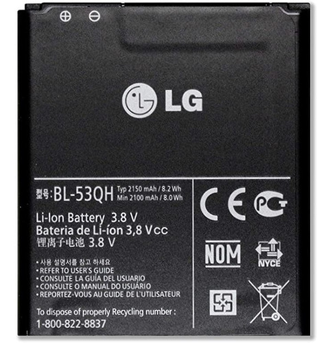 Bateria LG L9 Bl-53qh Nueva Tienda Garantia Oferta