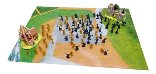 Figura Acción De Caballero De Castillo Medieval A Escala