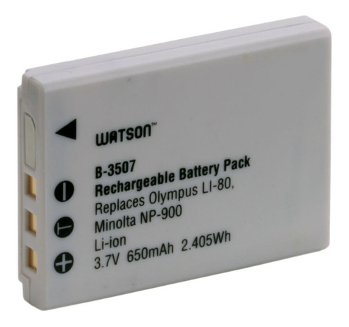 Watson Li-80b / Np-900 Lithium-ion Battery Pack (3.7v, 650ma