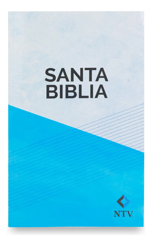 Santa Biblia Ntv Edición Semilla Azul Rustica 