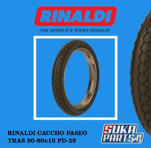 Rinaldi Caucho Paseo Tras 90-80x16 Pd-29 