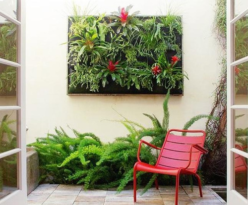 Jardín Vertical Exterior E Interior Panel Pvc