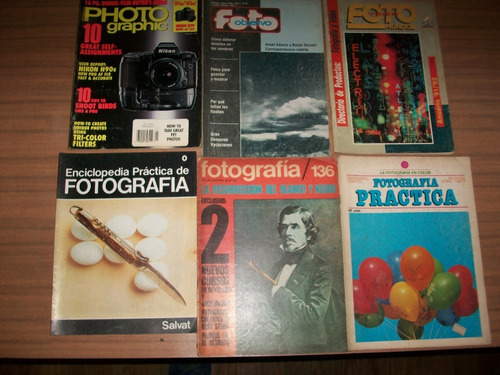 Lote 12 Revistas De Fotografia