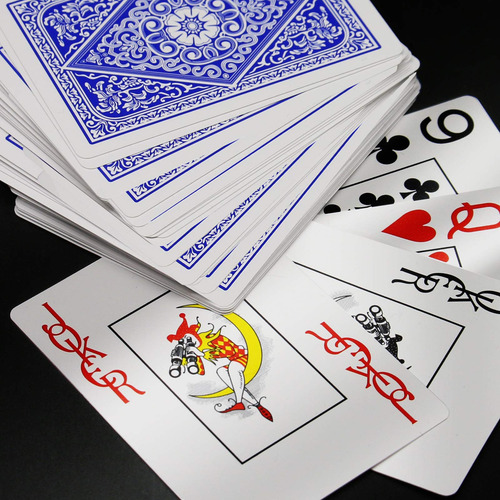 Cartas De Juego 2 Barajas Impermeables Póquer 6.35 X 8.89 Cm