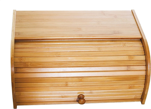 Lippper International 8846 Bamboo Wood Rolltop Ban, 15-3\/4 