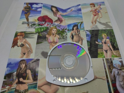 Dead Or Alive Paradise Para Playstation Portable Psp De 10 (Usado)
