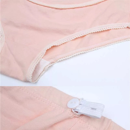 . 6pz Pantaleta Embarazo Algodon Calzon Maternidad Tela