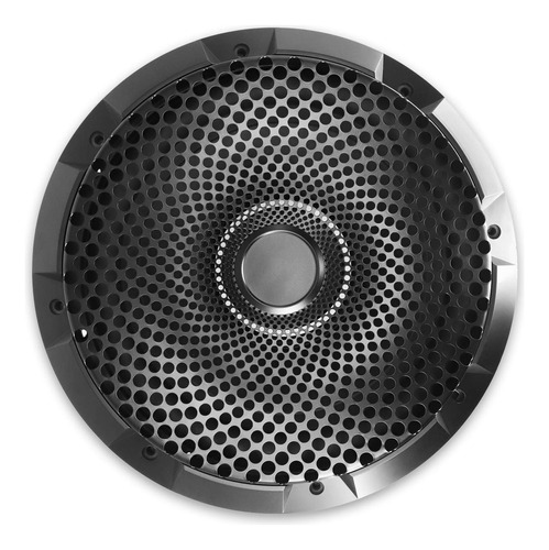 Recoil Rejilla De Subwoofer De Malla De Acero Negro De Alta