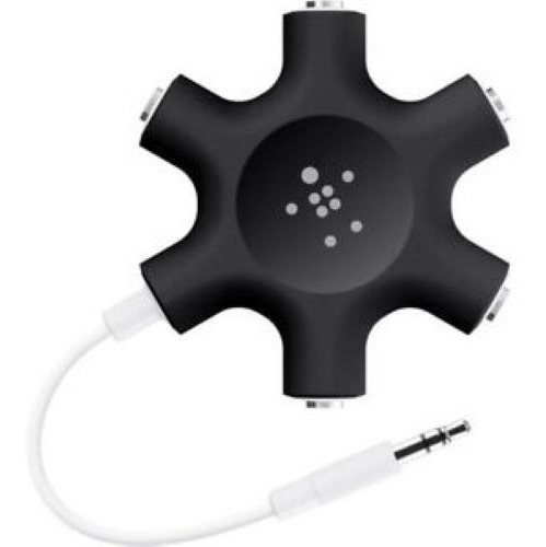 Hub Adap Audio Miniplug Hembra X6 Cable Macho Titan Belgrano