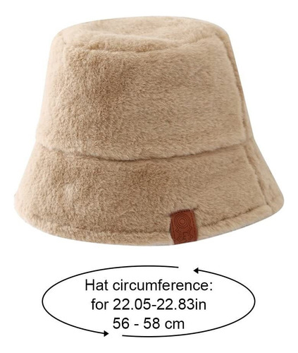 Gorro Pescador De Felpa Para Mujer, Gorro De Pescador Cálido