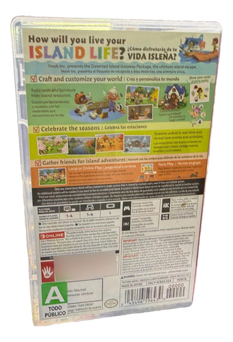 Animal Crossing New Horizons | Nintendo Switch Original (Reacondicionado)