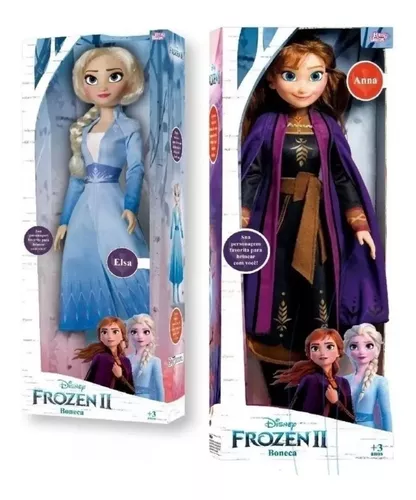 Boneca Elsa Grande Articulada 82 Cm - Disney Frozen 2 Oferta